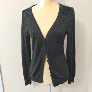 Merona Charcoal Grey Cardigan